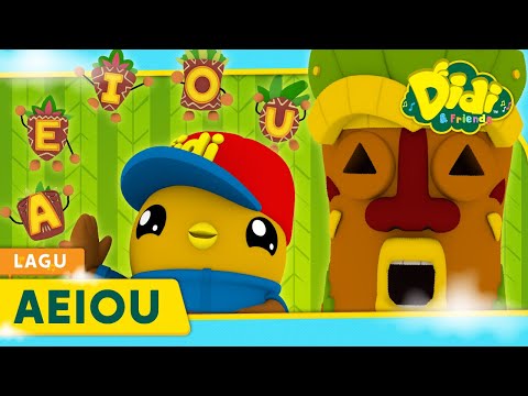 Didi Lagu Baru | AEIOU | Didi & Friends Lagu Kanak-Kanak