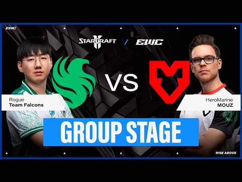 Rogue vs HeRoMaRinE | StarCraft II at EWC 25 - Day 2 - Group Stage