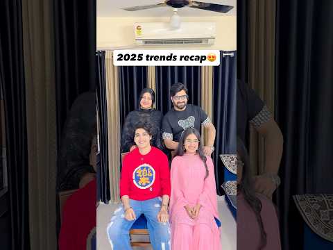 2025 trends recap😍 #zidaanshahidaly