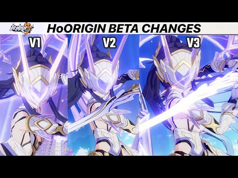 Honkai 6.4 - Herrscher of Origin V1 V2 V3 Animation Changes