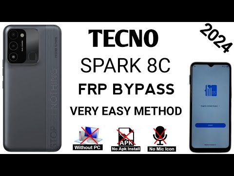 Tecno Spark 8c FRP Bypass Android 11 2024  | Tecno (KG5K) FRP Bypass Without PC | FRP Tecno Spark 8c