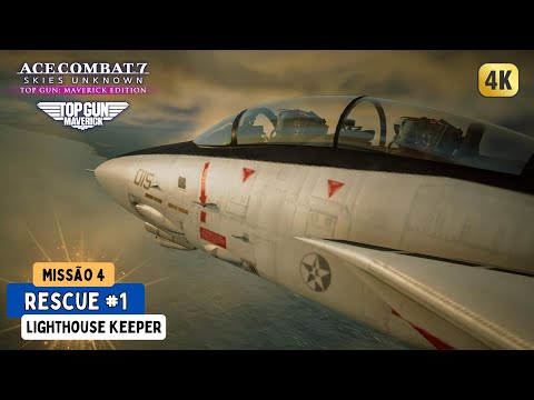ACE COMBAT 7: SKIES UNKNOWN - Top Gun Maverick - Rescue #1 - Lighthouse Keeper (Mission 04).