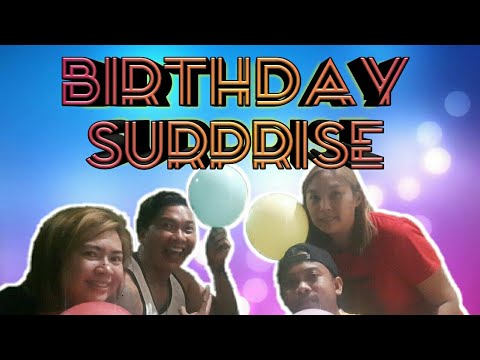 Birthday Surprise ni MommyTek kay DaddyTek