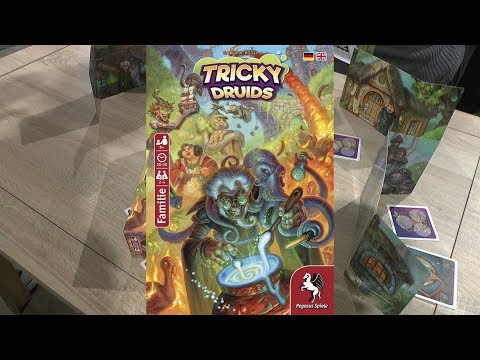 Tricky Druids (Pegasus Spiele) - ab 8 Jahre - Mischung aus Kinder- und Familienspiel!