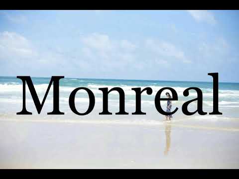 How To Pronounce Monreal🌈🌈🌈🌈🌈🌈Pronunciation Of Monreal