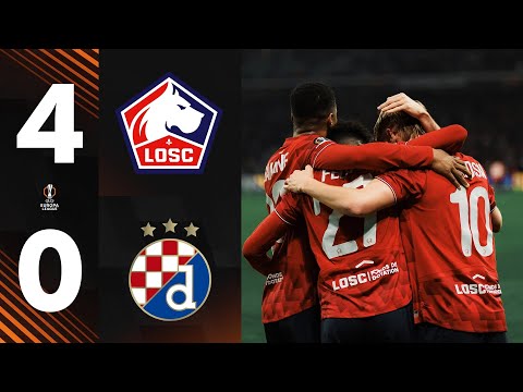 Highlights I LOSC dynamite Dinamo Zagreb (4-0) 🫡🧨