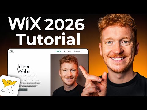 So erstellen Sie eine Website mit Wix – Neues Tutorial 2026