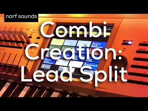 Korg Kronos Tutorial: Combi Creation Lead Split