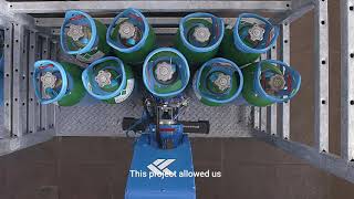 Automated handling of gas cylinders