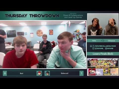[Level Up Games Sm4sh — 3/30/17] Losers Finals: Red (Ness) v. Balanced (Ryu)