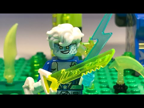 Prime Empire Cyber Cole VS Superstar Rockin Jay / Stop Motion / Lego Master Builder