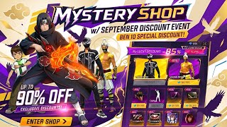 GOLDEN SHADE BUNDLE RETURN | FF X BEN 10 | MYSTERY SHOP EVENT | FREE F