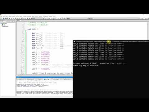 C Programming - Pointe Dereferencing - Lecture 49