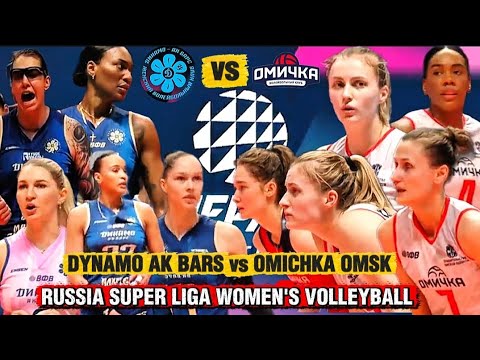 DYNAMO AK BARS KAZAN vs OMICHKA OMSK RUSSIA SUPER LEAGUE WOMEN'S VOLLEYBALL 2026 
