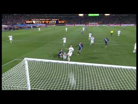 2010 World Cup: USA 2, Slovenia 2