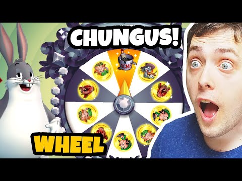 TOKEN WHEEL SPIN CHUNGUS - Looney Tunes World of Mayhem