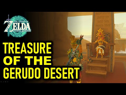 Treasure of the Gerudo Desert Location - Side Quest Guide | Zelda Tears of the Kingdom