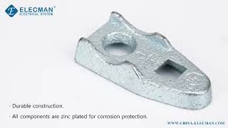 Malleable Iron Clamp Back