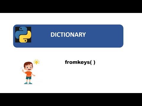 Python Fromkeys Method In Dictionary