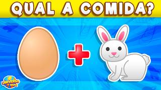 😋 Adivinhe as COMIDAS pelos EMOJIS + 25 Jogos com Comidas e Bebidas
