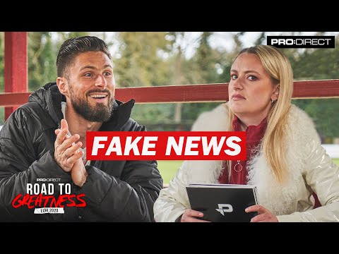 OLIVIER GIROUD | FAKE NEWS WITH AMELIA DIMOLDENBERG