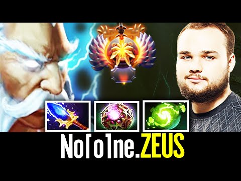NOONE Zeus [FULL GAMEPLAY] - Pro Midlane Guide | Dota 2 IMMORTAL GAMEPLAY