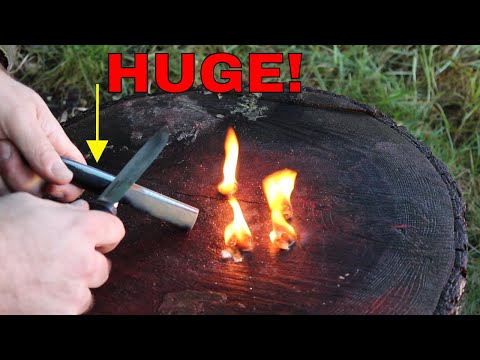 Giant Ferro Rod | Bath Bushcraft Shop | Bushcraft Fire