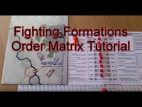Fighting Formations Order Matrix Tutorial with Examples