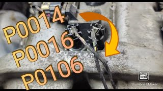 2007 G6 2.4l Ecotec P0014 P0016 P0106 Camshaft, Crankshaft, Correlation,  and Map Sensor Codes