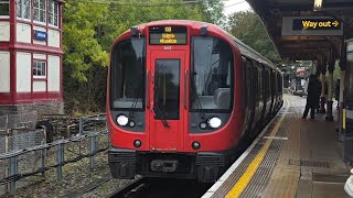 Journey On The Metropolitan Line S8 Stock From Chesham Towards Harrow-On-The-Hill