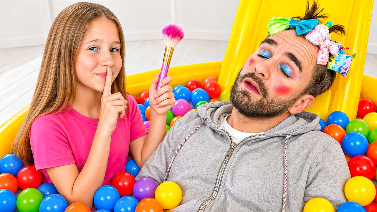 Nastya and Friends – A Family Day with Dad