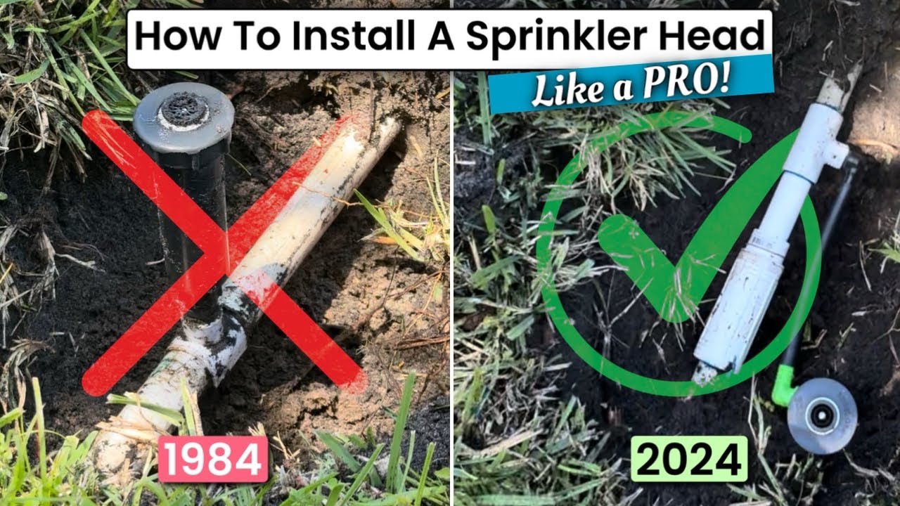 How To Install A Sprinkler | Like A Pro