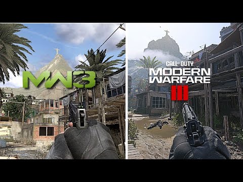 MW3 2011 Vs 2023 Maps Comparison - Call of Duty Modern Warfare 3 (COD 2023)