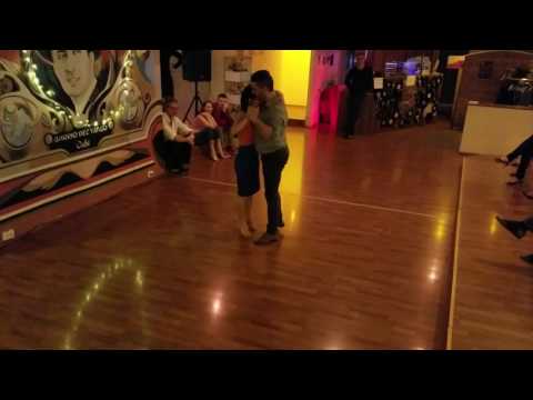 Dancing at Barrio pratilonga with Janos Bicsar