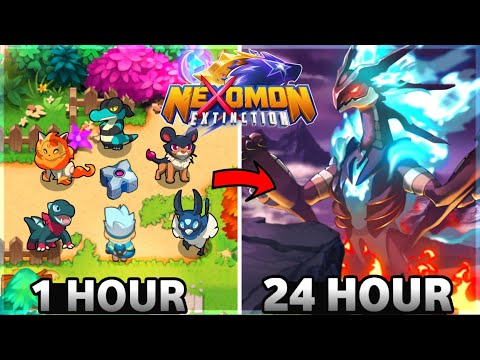 i Played Nexomon Extinction For 24 Hour's... | Nexomon 2 | The Best Monster Catching Game