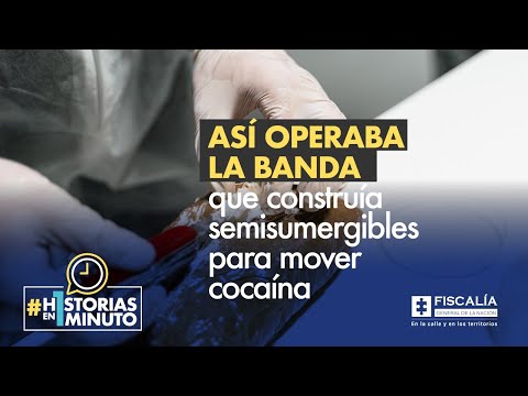 Así operaba la banda que construía semisumergibles para mover cocaína