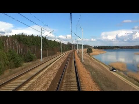 Cabview ED250 Pendolino Katowice - CMK - Warszawa Centralna 200km/h