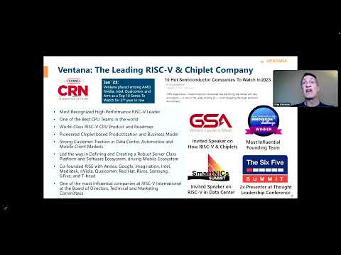 RVD23S: Powering Next Generation Data Center and Automotive Architectures /Greg Favor, CTO, Ventana