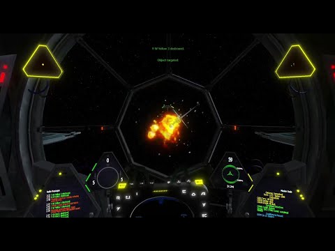 Star Wars TIE Fighter TFTC Classic Battle 8: Strategic Warfare Mission 4: Supply TIE Advanced Plant