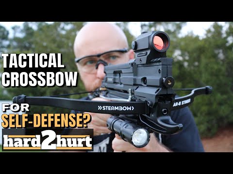 Testing the AR-6 Tactical Repeating Crossbow: Accuracy, Range and Stopping Power! (Bonus: Tomahawk!)