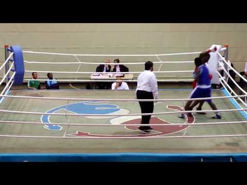 سالم فقيهي (سدوس) vs محمد حقوي (ضمك) Saudian Boxing 2015:  HD 1