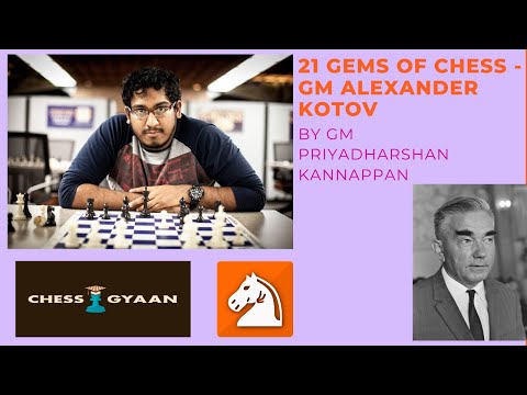 Analyzing the game of Alexander Kotov - 21 Gems of Chess with Chess Gyaan Academy & Follow Chess app