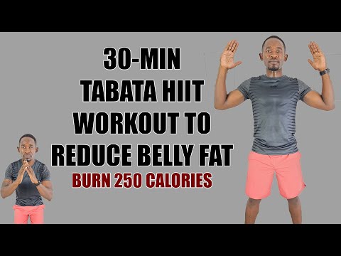 Learn 30 Minute TABATA HIIT WORKOUT to Reduce Belly Fat200 Calories Mind Luster