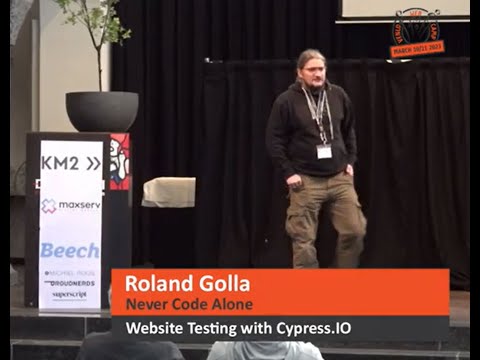 Website Testing with Cypress.IO in less then 1 minute - Roland Golla - Web Camp Venlo 2023