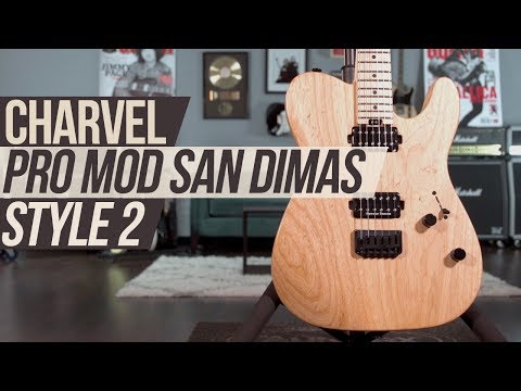 Обзор и демонстрация звучания электрогитары Charvel Pro-Mod San Dimas Style 2 HH HT M Ash
