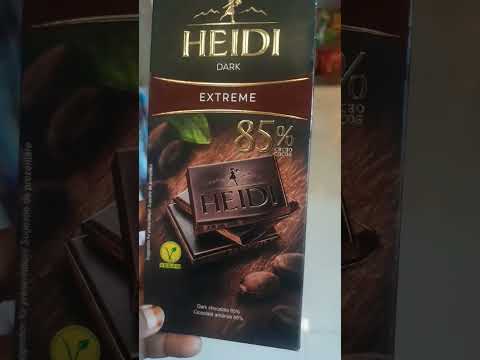 Heidi Dark chocolate #heidi #shortfeed #chocolate #trendingonshorts #food #viralshorts #ytshorts#uae