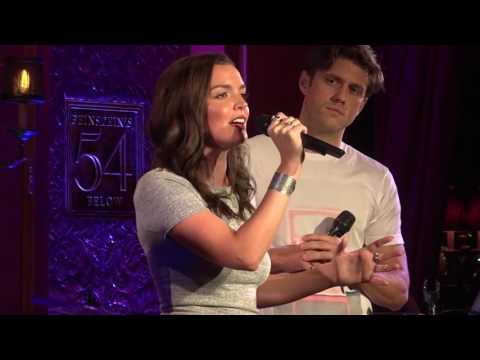 Jennifer Damiano reunited with Aaron Tveit and Alice Ripley - "Superboy and the Invisible Girl"