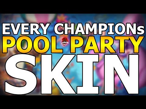 Pool Party Skins for All Champions (League Of Legends)