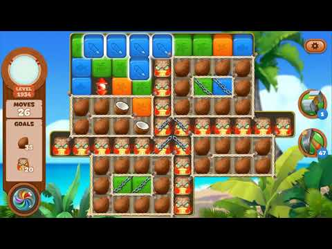 Lost Island Blast Adventure Level 1934 NO BOOSTERS - A S GAMING ✔️