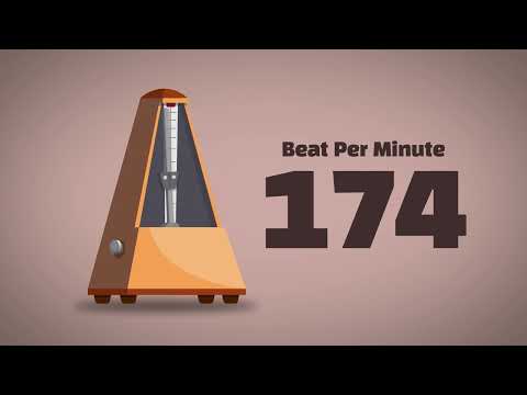 174 BPM Metronome [1Hour]
